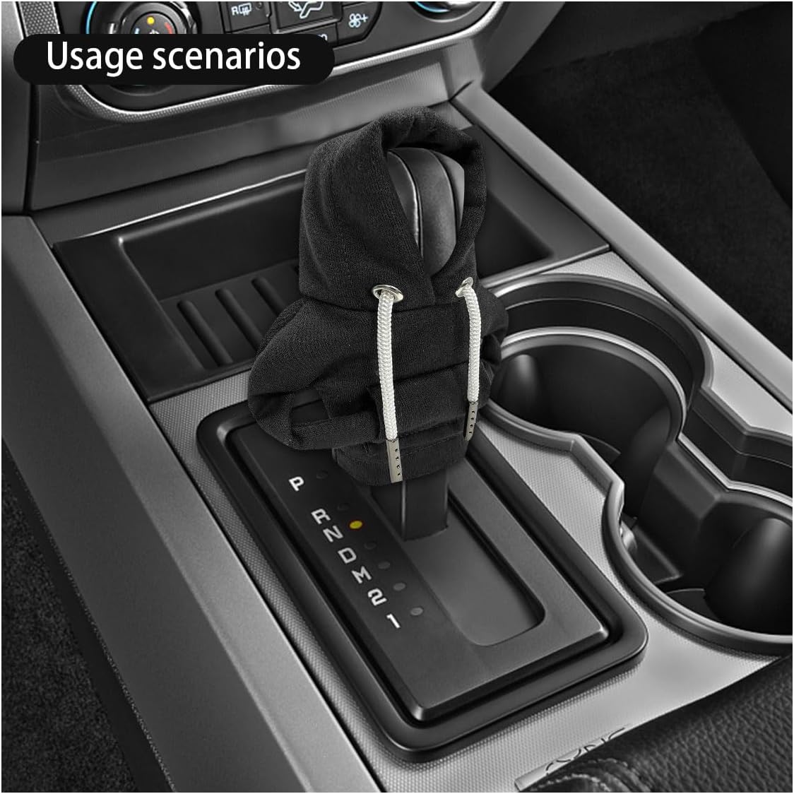 Car Gear Shift Hoodie, Fashionable Gear Shift Knob Cover, Mini Hoodie for Auto Shifter, Auto Interior Cute Gadgets, Universal Car Decoration Accessories